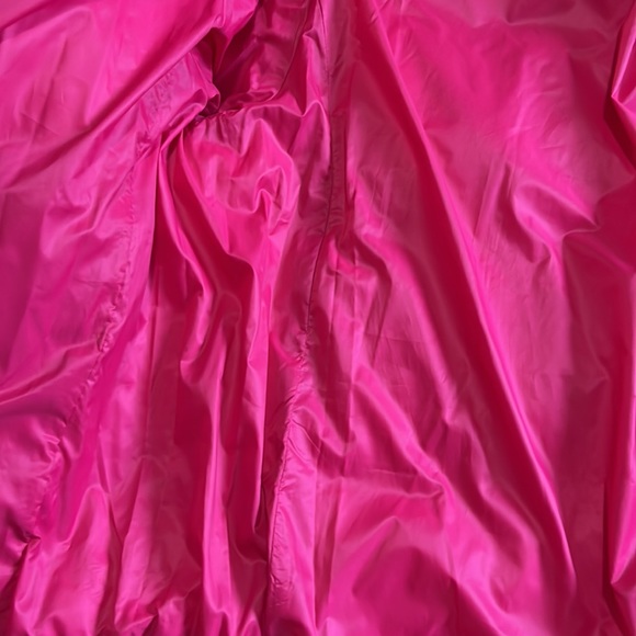 Gap hot pink shiny puffer coat - Picture 9 of 14
